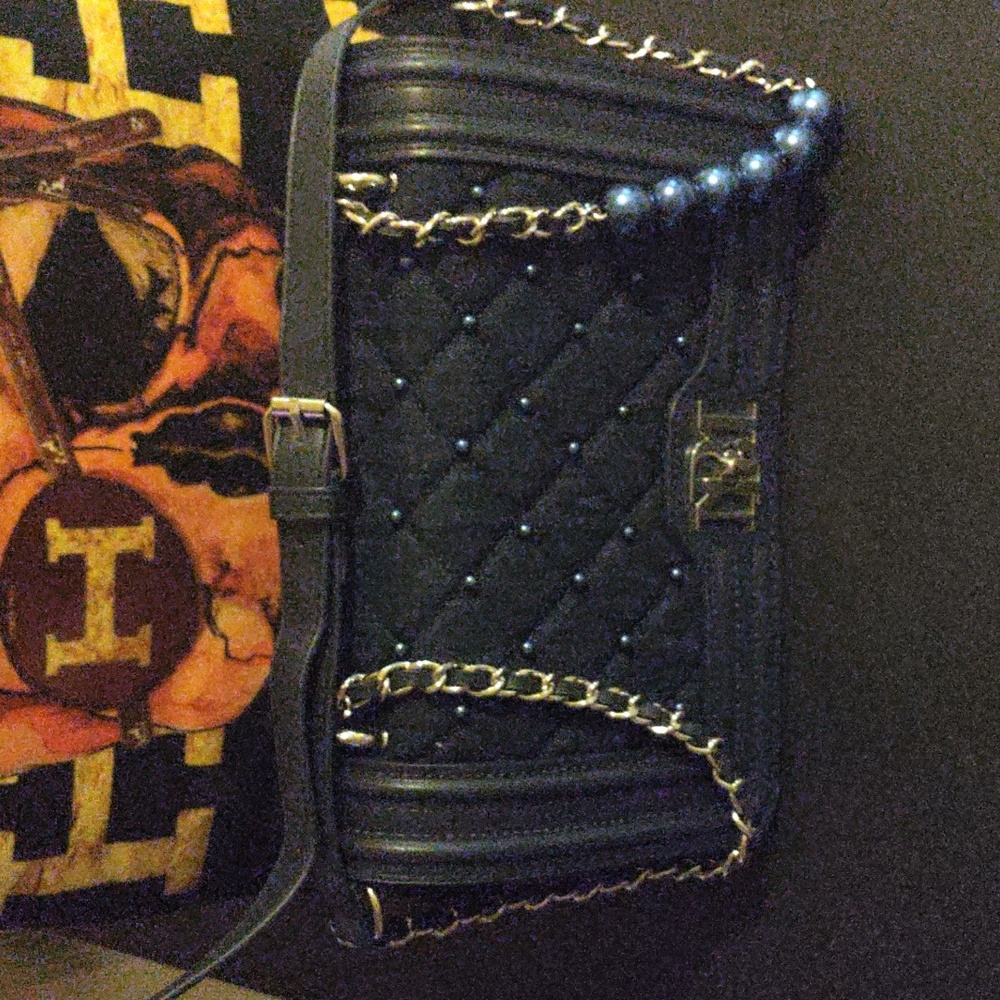 BADGLEY MISCHKA VEGAN LEATHER SHOULDER BAG...[N.W.T.]